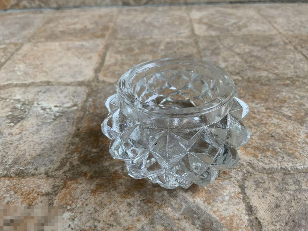 СОЛОНКА СССР хрусталь стекло Отл