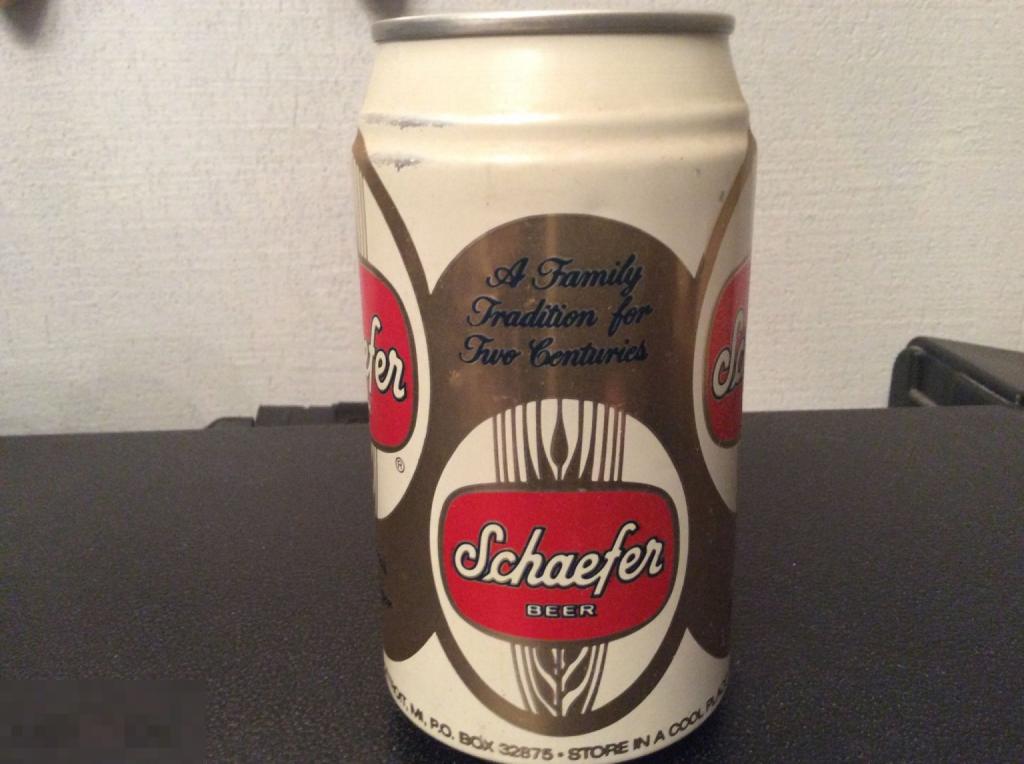 ПИВНАЯ БАНКА от пива 0,33L SCHAEFER США