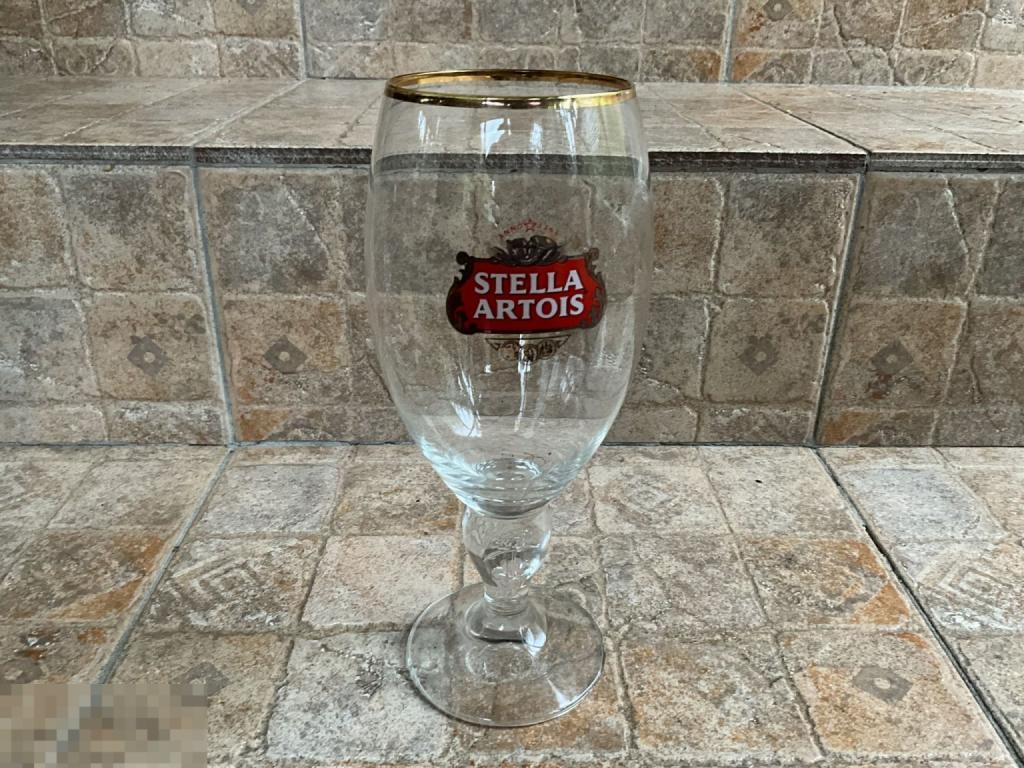Пивной бокал кружка STELLA ARTOIS стекло 0,5L Турция Отл