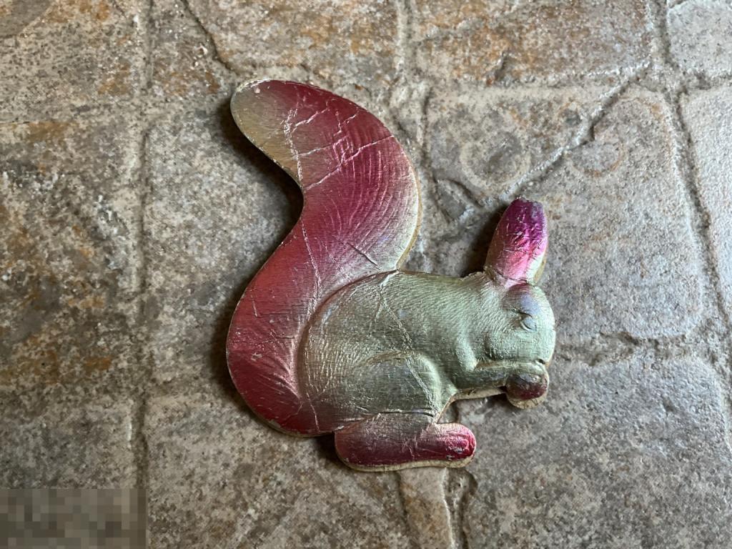 ЕЛОЧНАЯ ИГРУШКА СССР БЕЛКА «2» картон