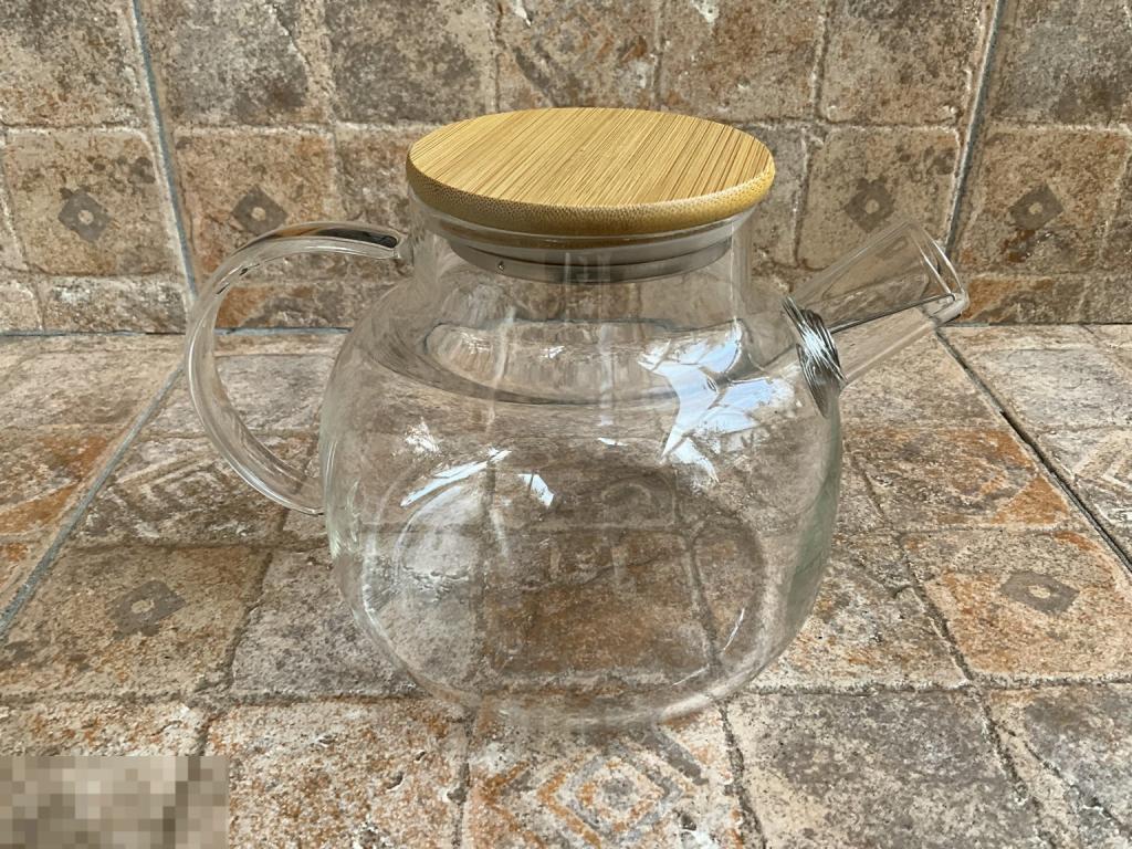 ЧАЙНИК заварник с крышкой стекло «С»