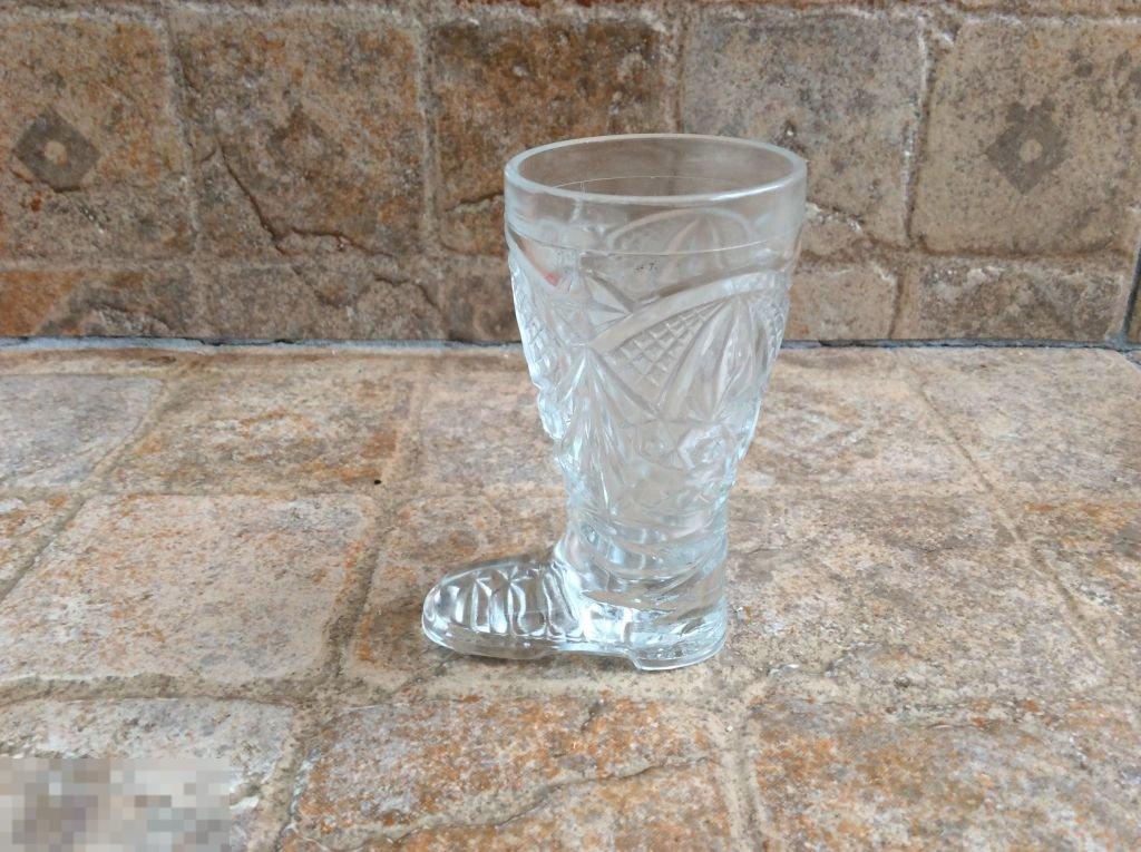 САПОЖОК рюмка стопка хрусталь СССР Отл