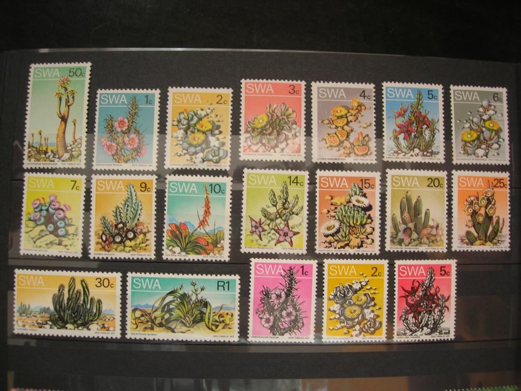 Юго-Западная Африка 1973 стандарт: флора (цветы)  MNH