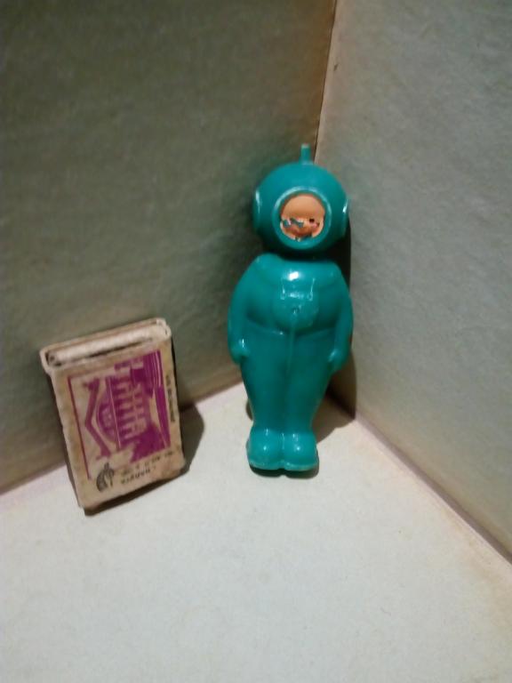 Игрушка.Водолаз.Колкий пластик..СССР