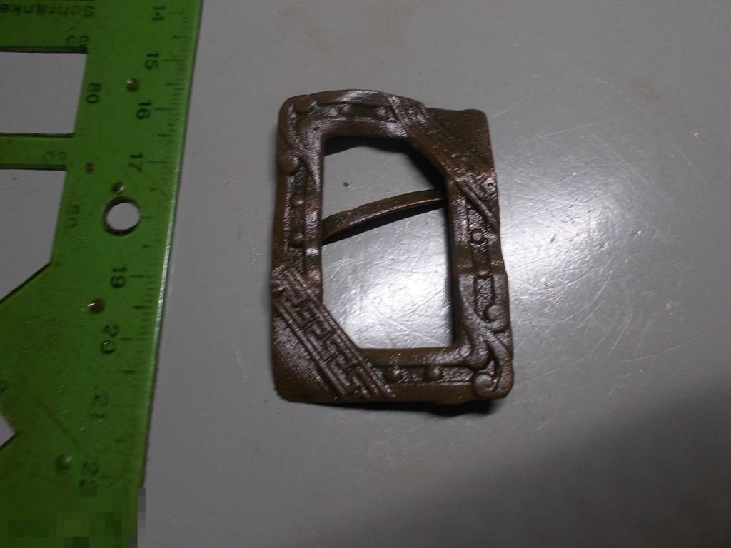 Пряжка женская Медный сплав Старинная Россия До 1917 года Оригинал