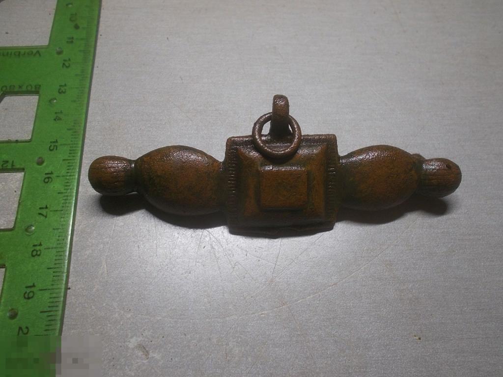 Элемент конской упряжи.Бляха Старинная Оригинал