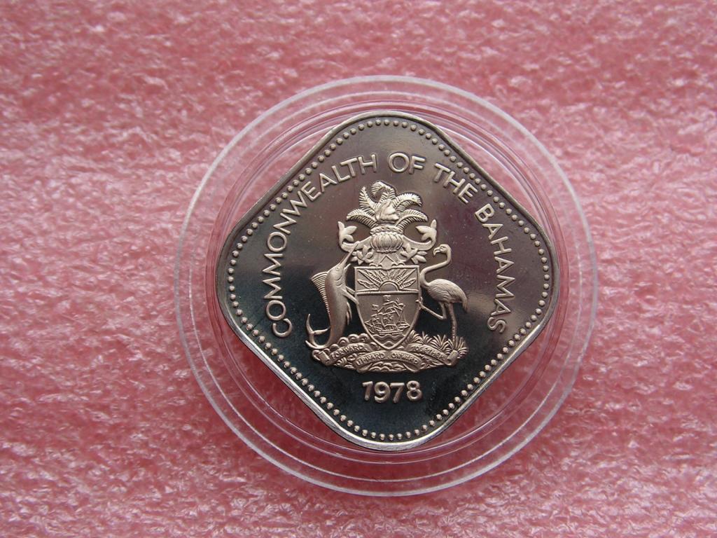 Багамские Багамы 15 центов 1978 unc proof / Salim-ad-Din