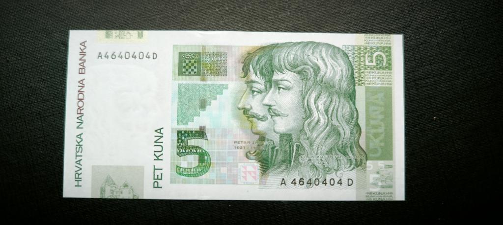 хорватия 5 кун   2001