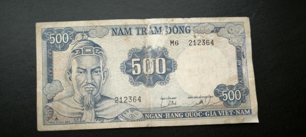 Южный Вьетнам 500 донг 1966  реставр