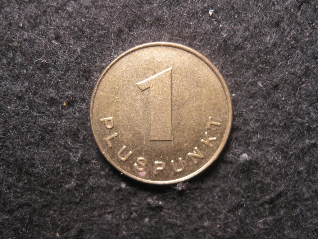 1 Pluspunkt Apotheke, торговый жетон Германия, аптека, сталь, магнитный (№ 771, 6.25)