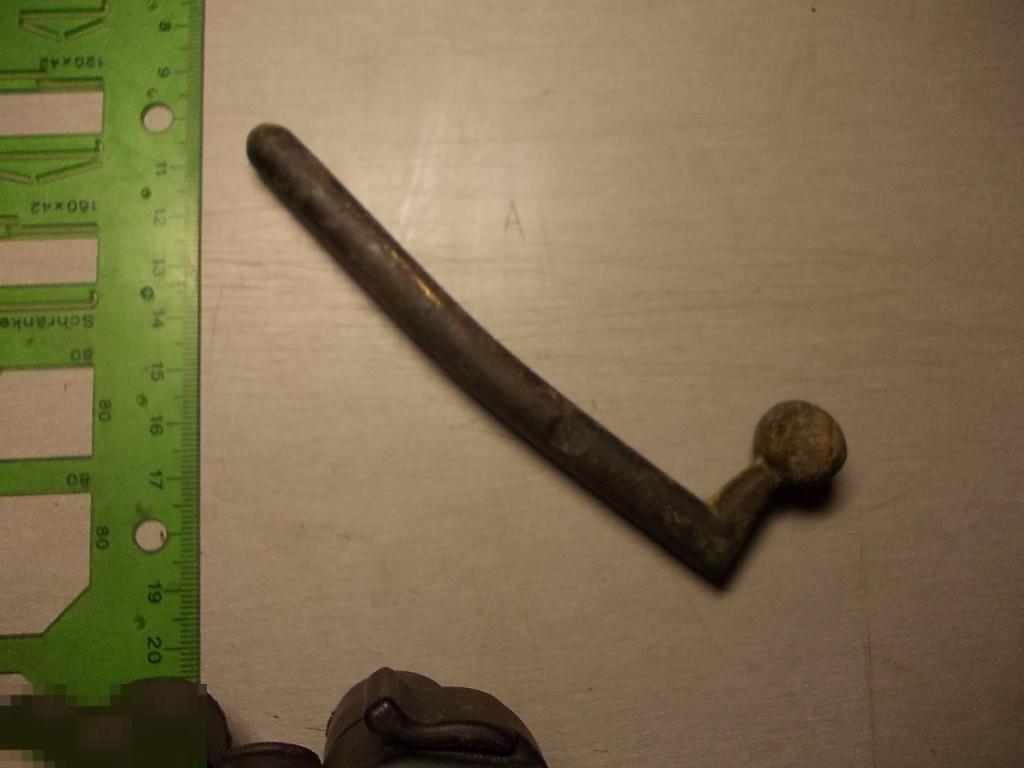 Задвижка Шпингалета Бронза Начало 20 века