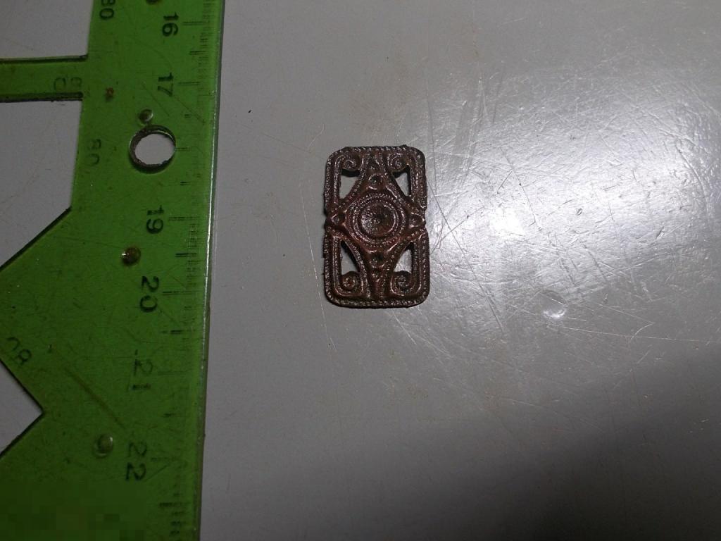 Пряжечка художественная 17-18 век Россия Оригинал