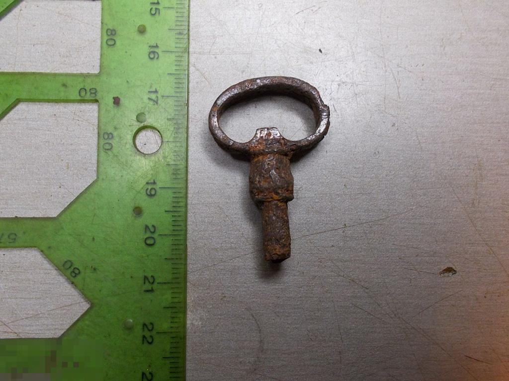 Ключик железо 17-18 век Интересный Оригинал