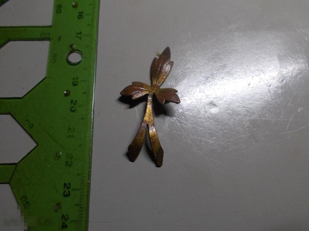 Накладка Декор Ветка Бронза  19 век Оригинал