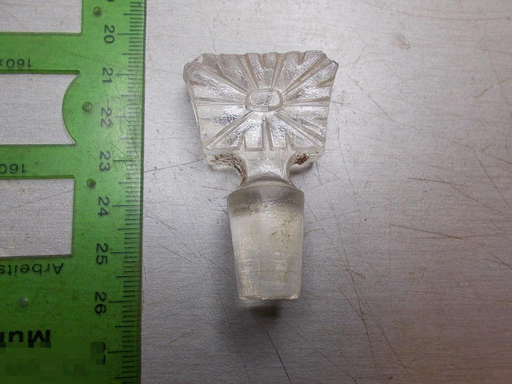 Крышечка стекло Красивая До 1917 года Оригинал