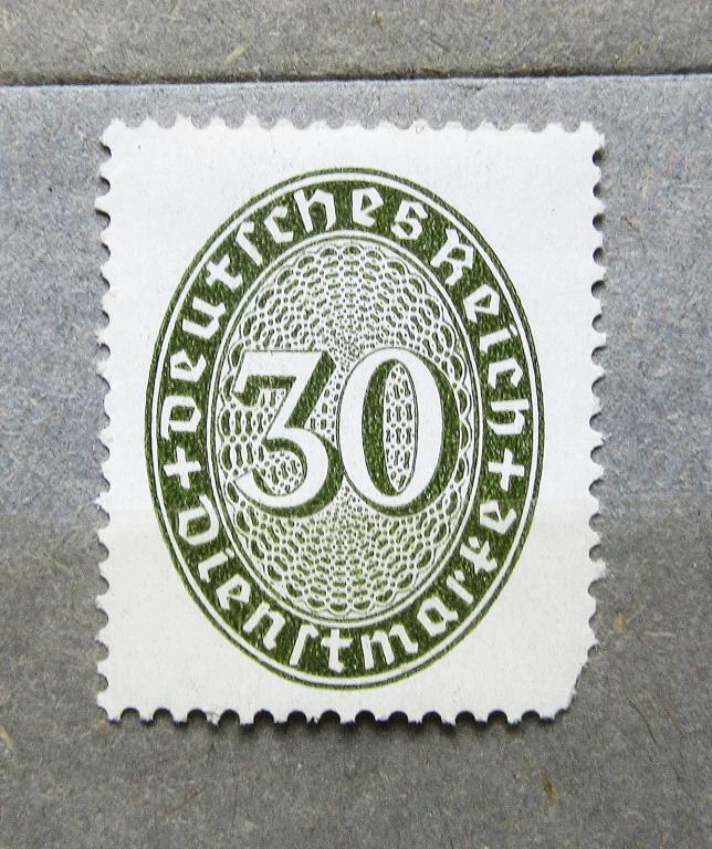 Германия Третий Рейх 1933 г. Служебная марка, чист.**MNH
