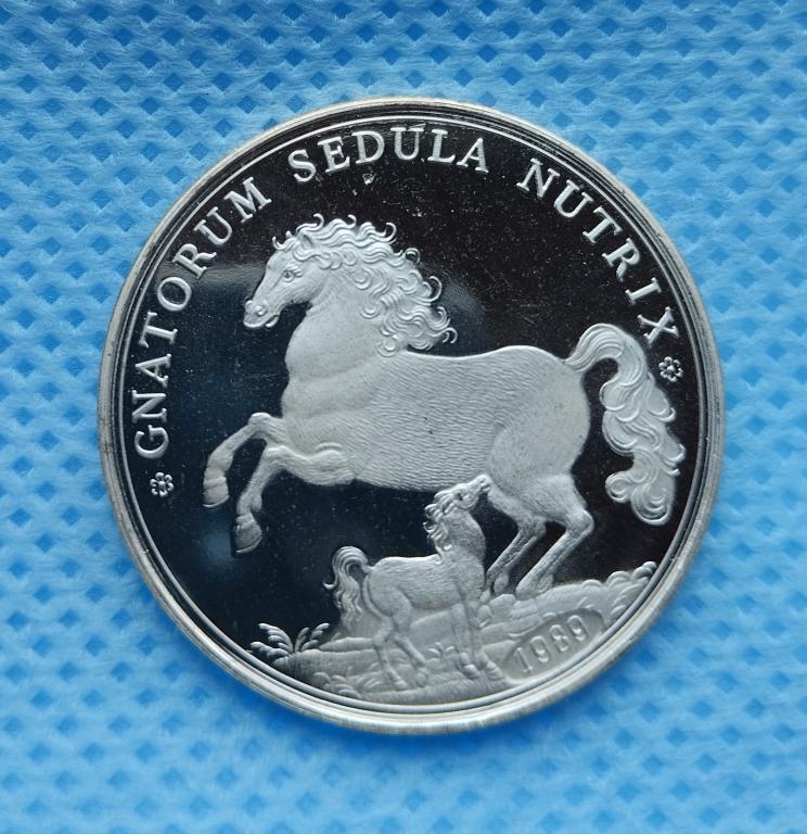 Германия. Штутгарт 1 талер 1700г. Музейная копия 1989г. Серебро.