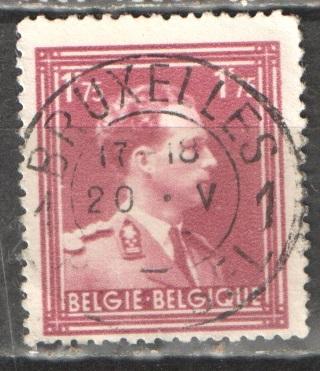 Бельгия 1950 Mi # 874   Леопольд III d6