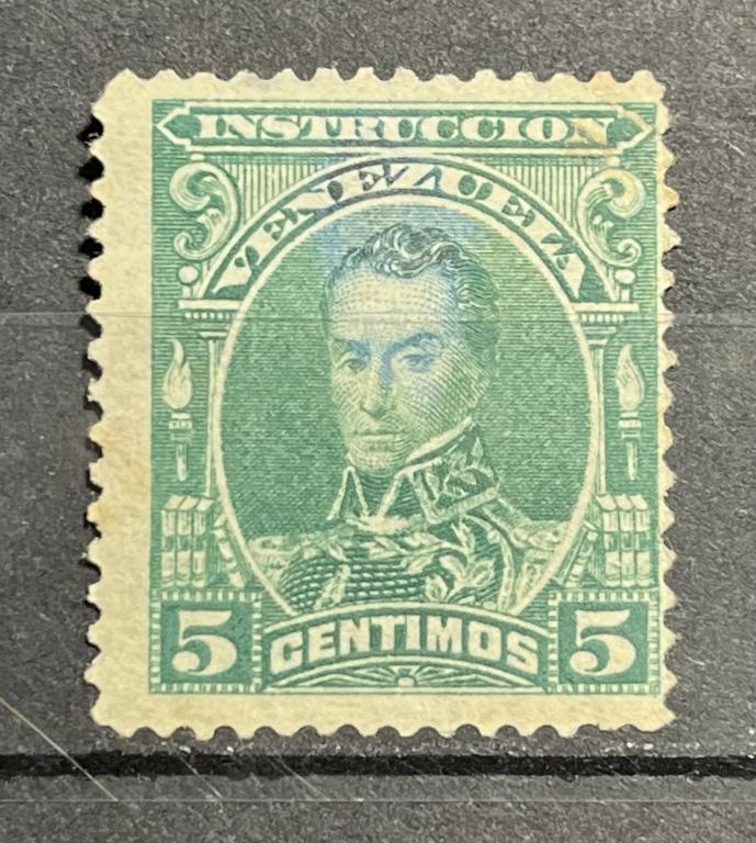 Почтовая марка Венесуэла 🇻🇪❗️1904 год❗️
