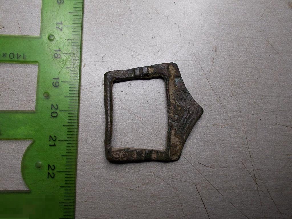 Пряжка Пряжечка красивая Бронза 15-17 век Оригинал Русь