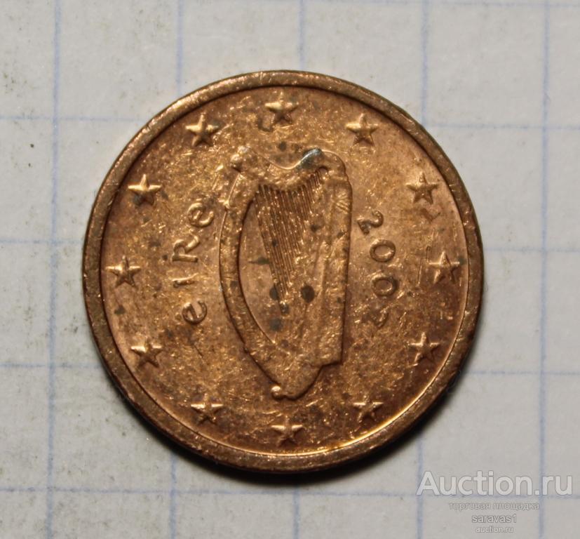 Ирландия 1 евроцент 2007 /1/ км#32.