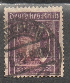 Германия 1921  Мi# 181 Стандарт  Цифра