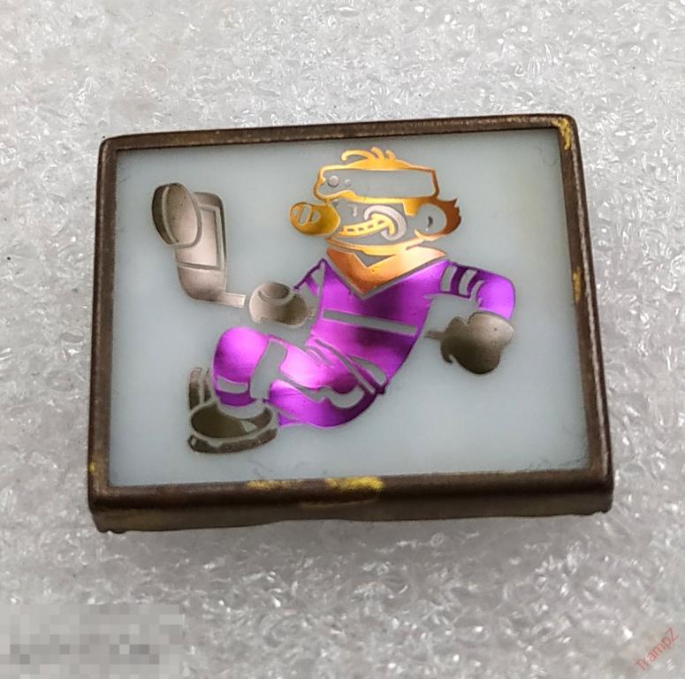 Знак Шайбу! хоккей хоккеист мультфильмы ситалл #29