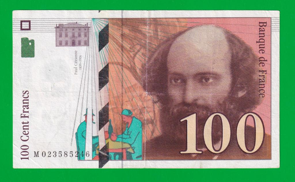 ФРАНЦИЯ   100 франков 1997 - 158a