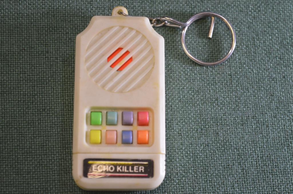 Брелок для ключей музыкальный "Echo Killer". Россия молодая. 1990е.
