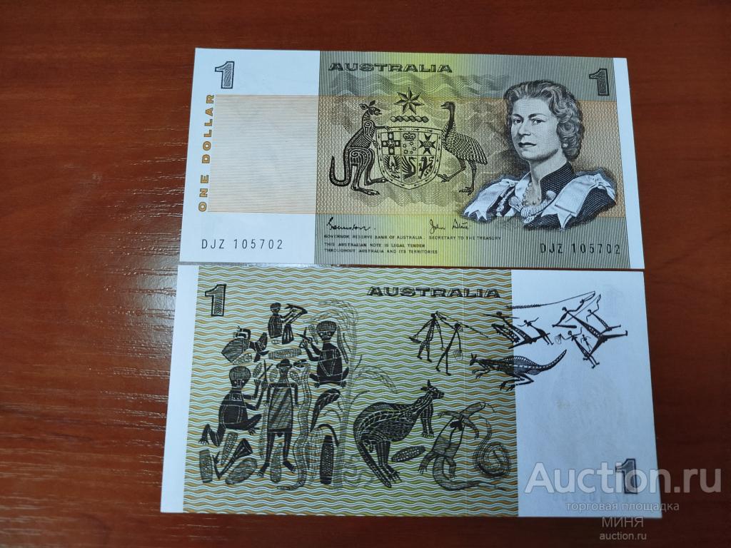 Австралия 1983г 1 доллар UNC (Pick 42d)