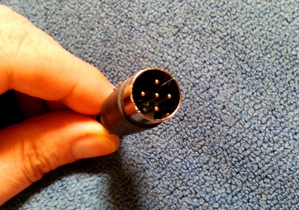 Переходник DIN 5 Х - Jack 3.5, Jack 6,3 и DIN 5