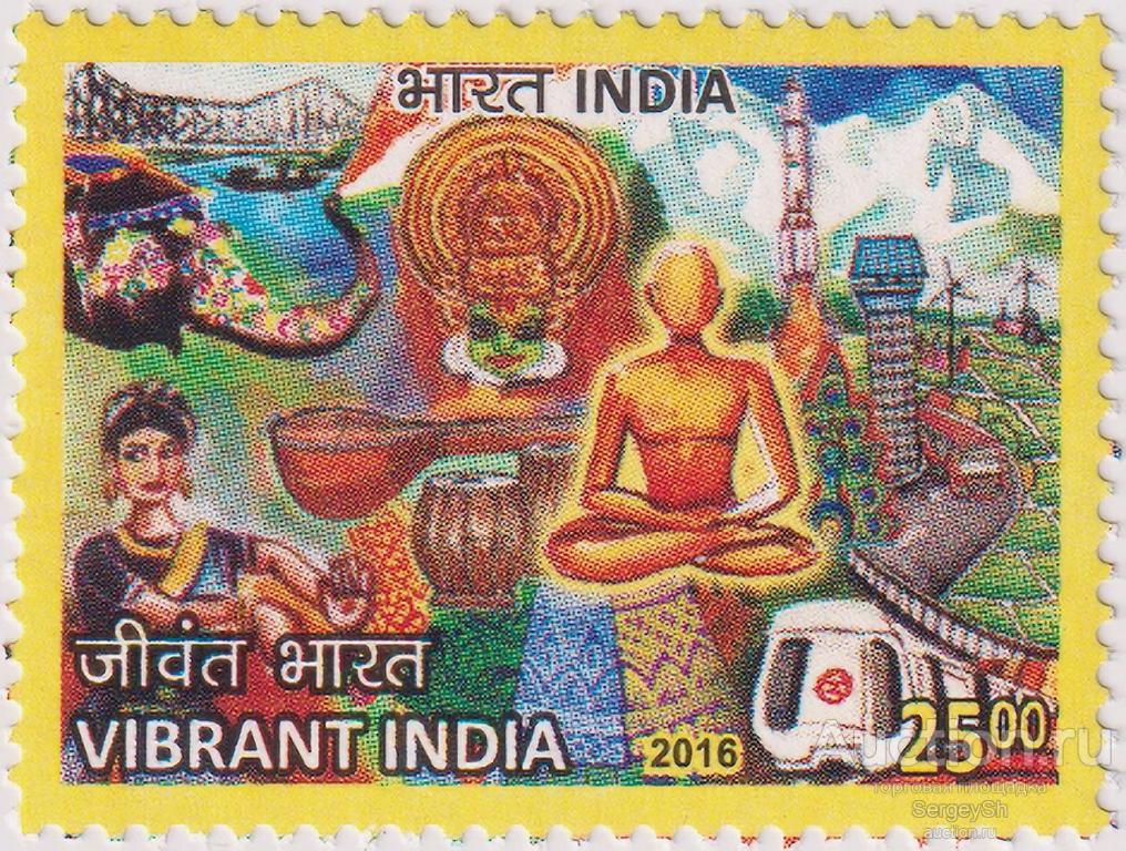 in2921-1 Индия 2016г. Яркая Индия Культура, Этнос MNH