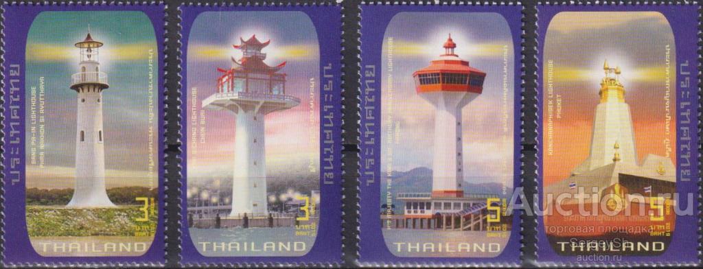 th3886 Таиланд 2019г. Маяки Маяки MNH