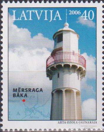 lv676 Латвия 2006г. Маяки Латвии Маяки MNH