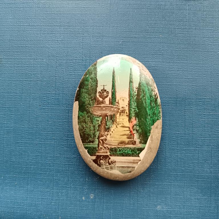 памятный сувенир с побережья МОРСКОЙ КАМЕНЬ - СССР  г. Сочи