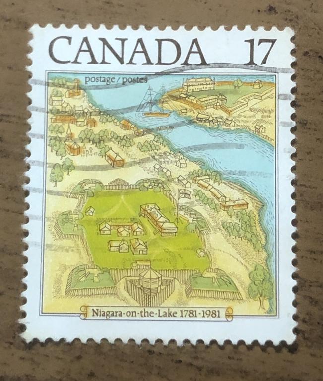 Марки Канада 1981 Двухсотлетие Ниагары-на-озере