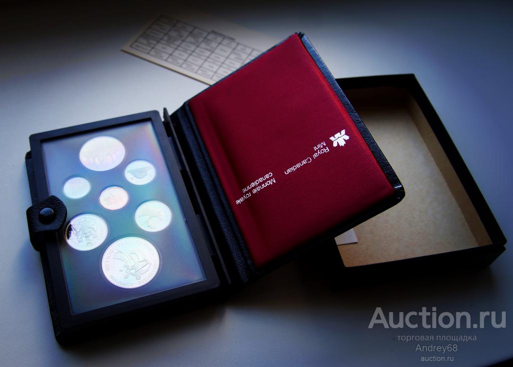 Престиж набор монет Канады 1983 Proof в виде книги