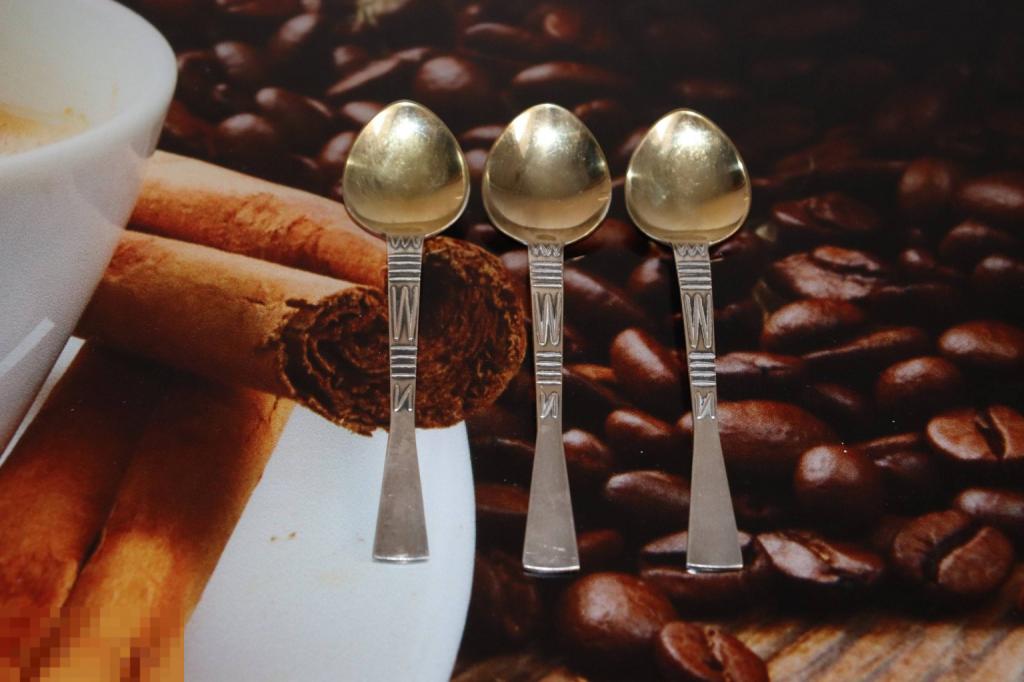 Чайные ложки 3шт. мельхиор Таллин