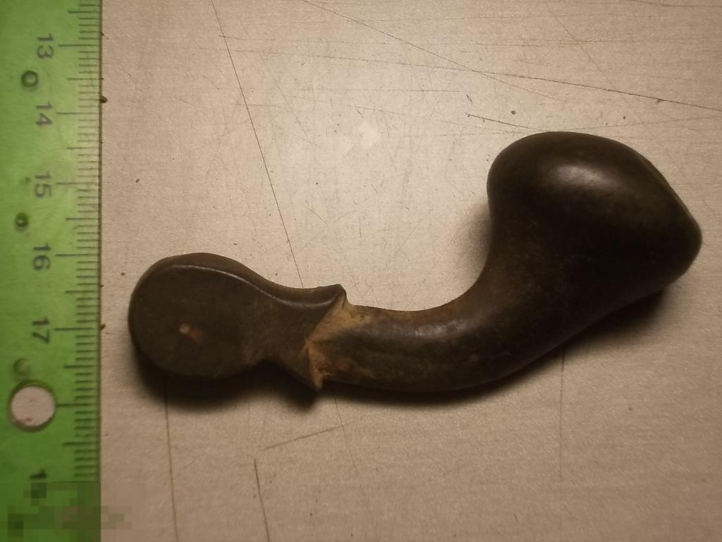 Ручка Дверная .Бронза.19 век Оригинал