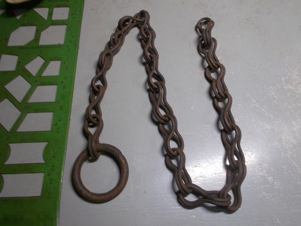 Большая бронзовая цепь  Оригинал Россия 19 век