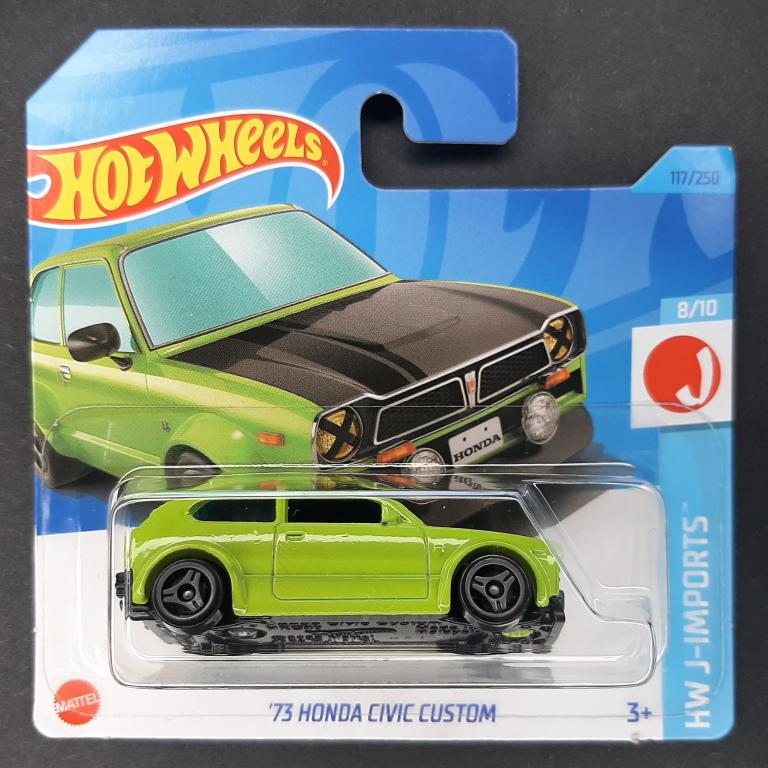 HOT WHEELS / J-IMPORTS / '73 HONDA CIVIC CUSTOM / 117/250