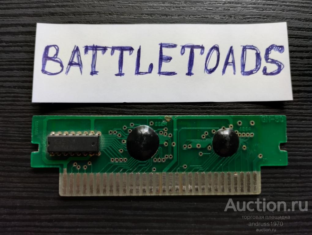 ПЛАТА КАТРИДЖА ДЛЯ ДЕНДИ DENDY. BATTLETOADS. ДВОЙНОЙ ДРАКОН