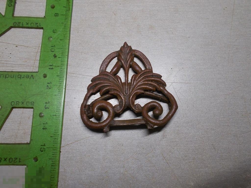 Накладка Брошь бронза 19 век Оригинал