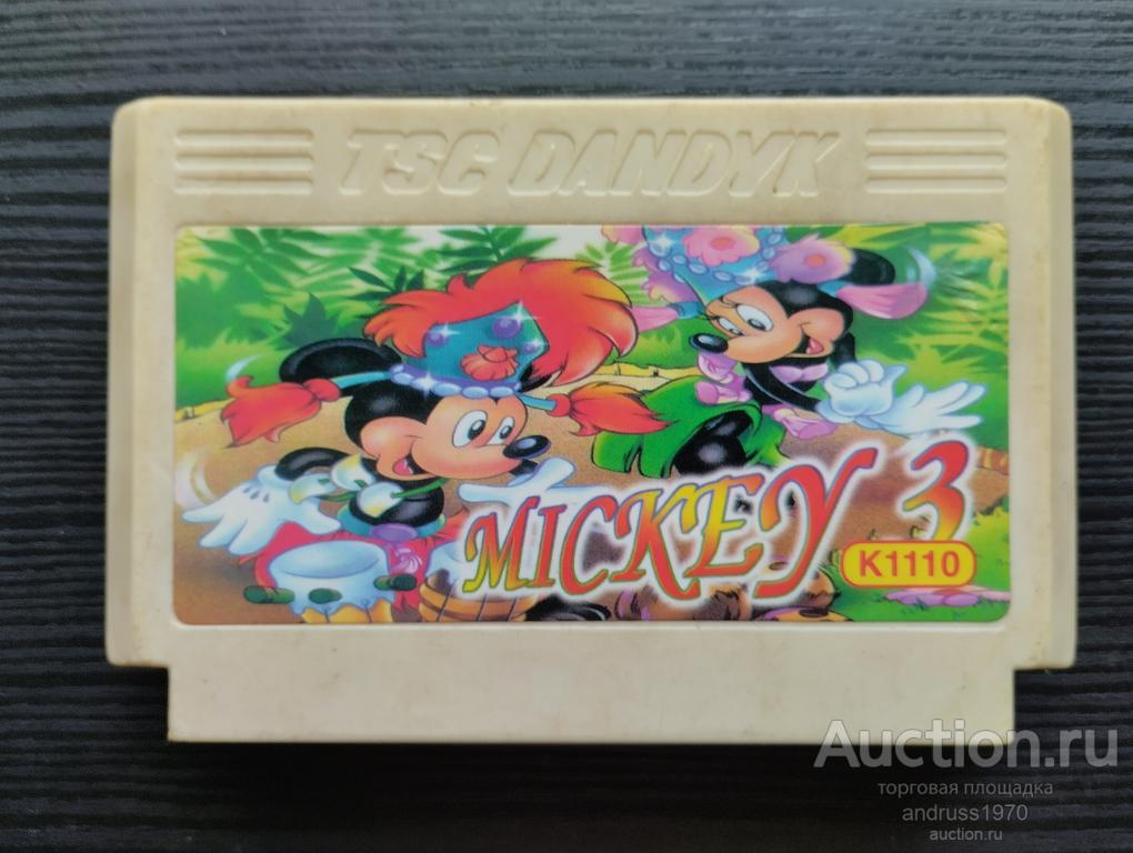 КАРТРИДЖ ДЛЯ ДЕНДИ DENDY. TSC DANDYK. MICKEY 3 №K1110