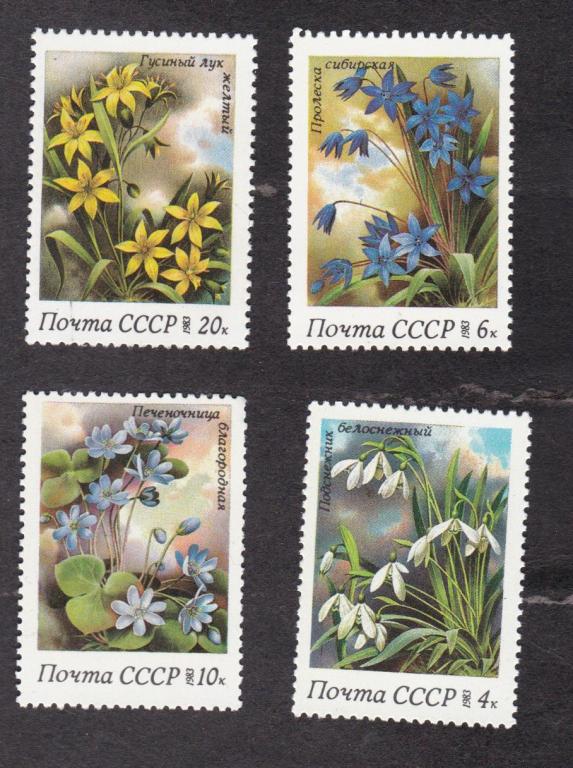 СССР 1983 Флора Весенние цветы (4480)