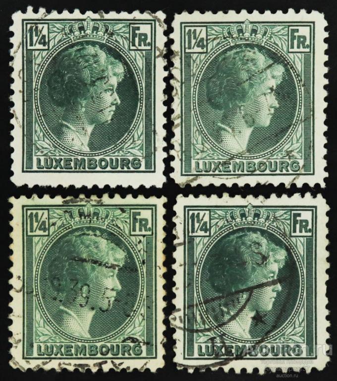 Марка 1,25 франка, Люксембург, Великая герцогиня Шарлотта, 1931 год