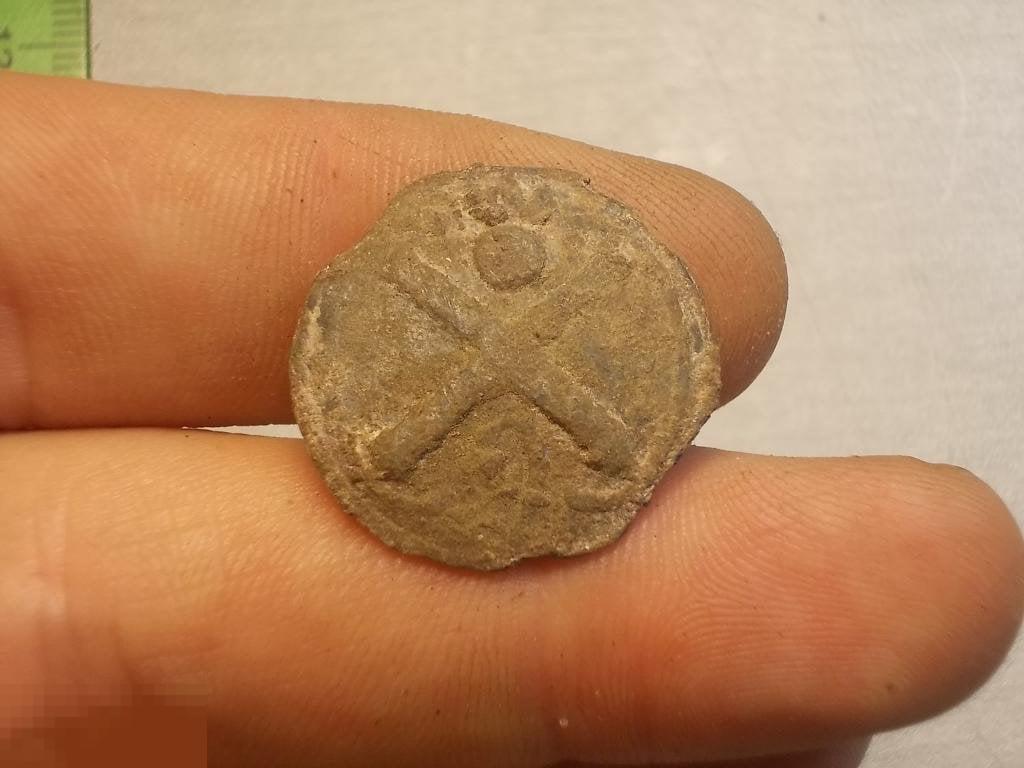 1812 год Пуговица Гренада на пушках 9 полк Франция