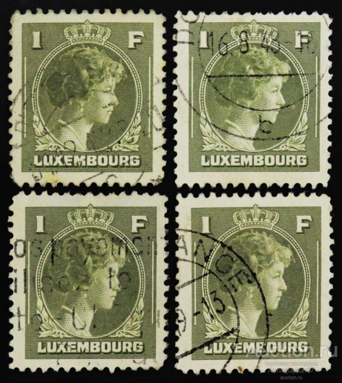 Марка 1 франк, Люксембург, Великая герцогиня Шарлотта, 1944-1946 год