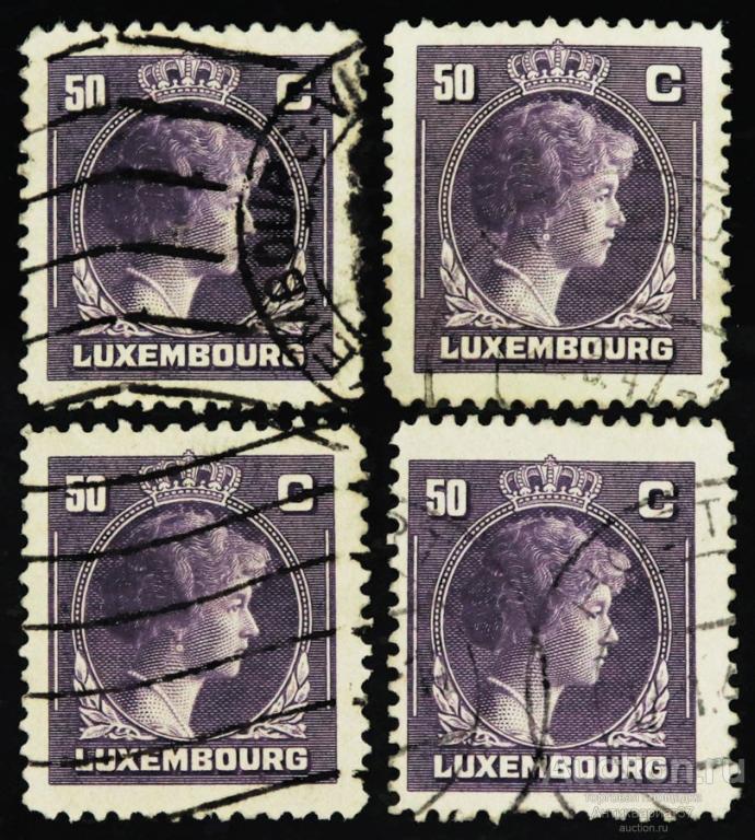 Марка 50 сантимов, Люксембург, Великая герцогиня Шарлотта, 1944-1946 год