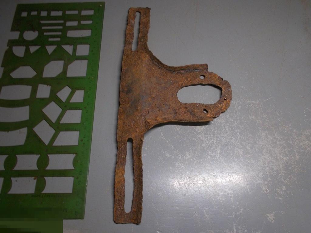 Кронштейн заднего фонаря и номера ГАЗ-АА Полуторка Оригинал